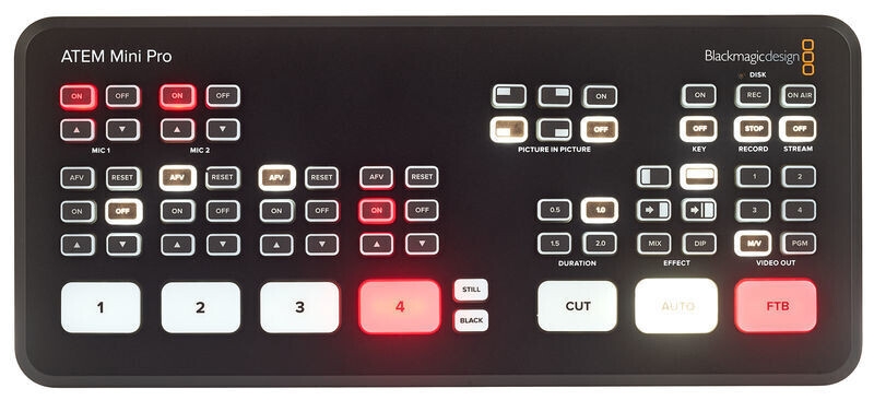 Blackmagic Design ATEM Mini Pro HDMI Live Stream Switcher