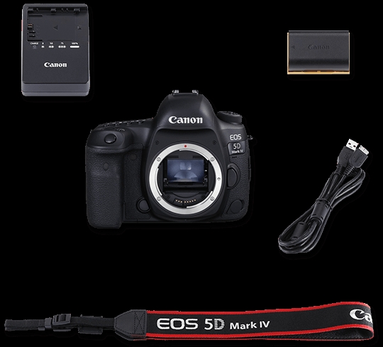 Canon 5D Mark IV 24-70mm f2.8L II Lens DSLR Fotoğraf Makinesi