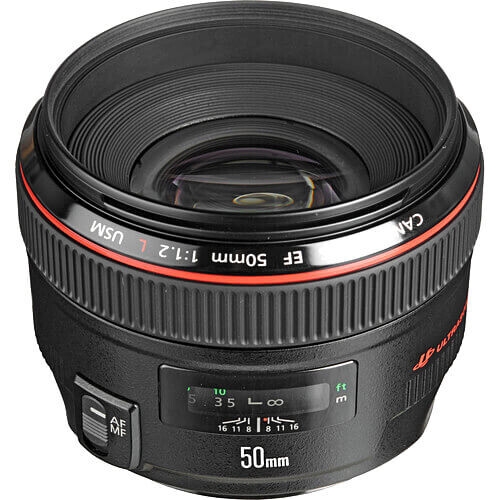 Canon EF 50mm f/1.2L USM Lens