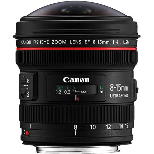 Canon EF 8-15mm f/4L USM Balıkgözü Lens