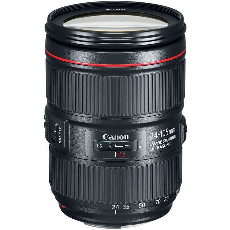 Canon EOS 5D Mark IV 24-105mm f/4L IS II USM Lens DSLR Fotoğraf Makinesi