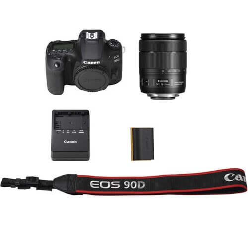 Canon EOS 90D 18-135mm F/3.5-5.6 Is Usm DSLR Fotoğraf Makinesi