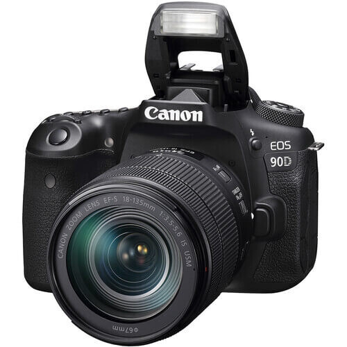 Canon EOS 90D 18-135mm F/3.5-5.6 Is Usm DSLR Fotoğraf Makinesi