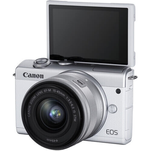 Canon EOS M200 15-45mm IS STM(BEYAZ)