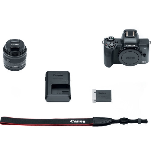 Canon EOS M50 15-45mm Aynasız Fotoğraf Makinesi