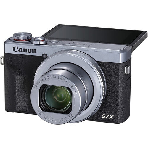 Canon PowerShot G7X Mark III Dijital Fotoğraf Makinesi (Gümüş)