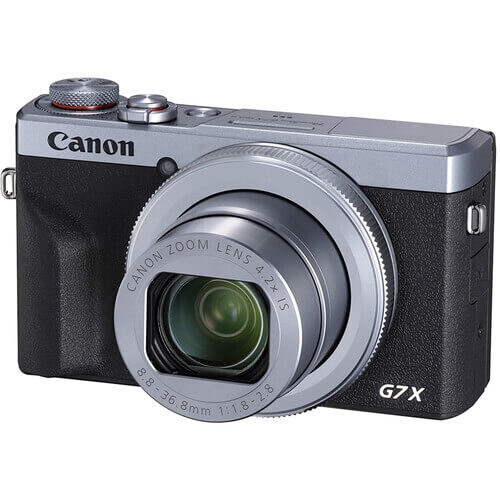 Canon PowerShot G7X Mark III Dijital Fotoğraf Makinesi (Gümüş)