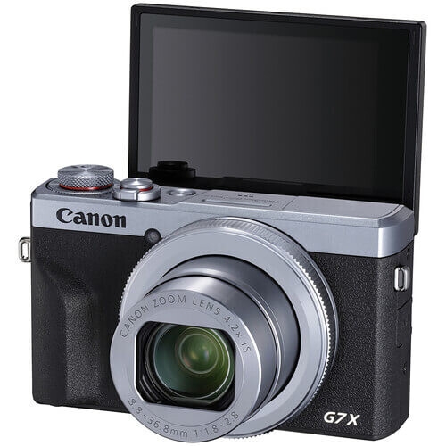 Canon PowerShot G7X Mark III Dijital Fotoğraf Makinesi (Gümüş)