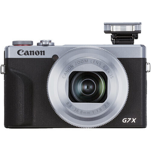 Canon PowerShot G7X Mark III Dijital Fotoğraf Makinesi (Gümüş)