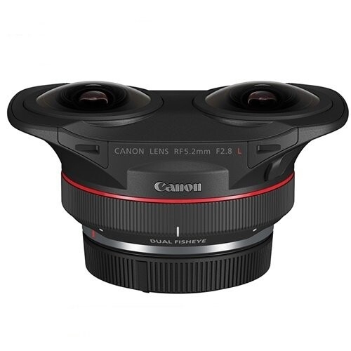 Canon RF 5.2mm f/2.8L Dual Fisheye 3D VR Lens