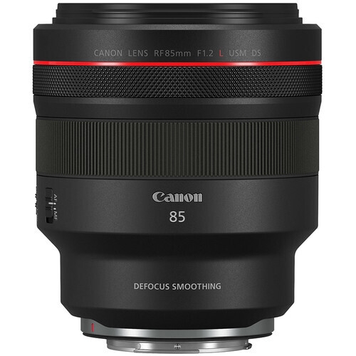 Canon RF 85mm f/1.2L USM DS Lens (Defocus Smoothing)