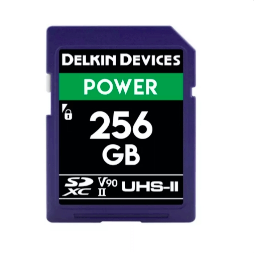 Delkin Devices 256GB Power SDXC UHS-II 2000X (V90) Hafıza Kartı