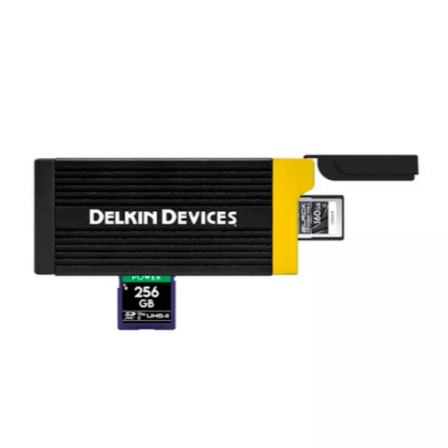 Delkin Devices CFexpress Tip A ve UHS II SDXC Kart Okuyucu