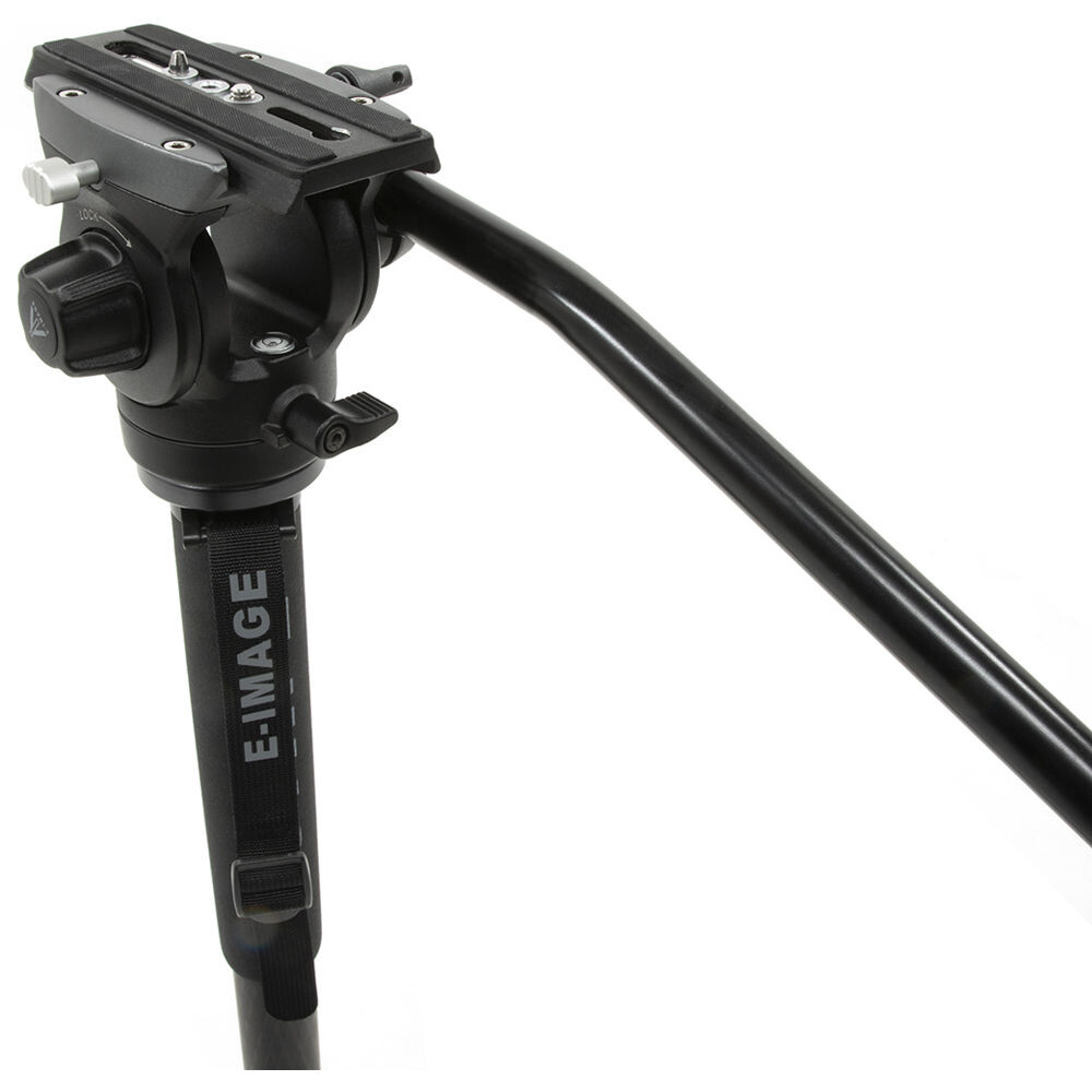 E-Image MFC700 Carbon Fiber Monopod + 610FH Fluid Head