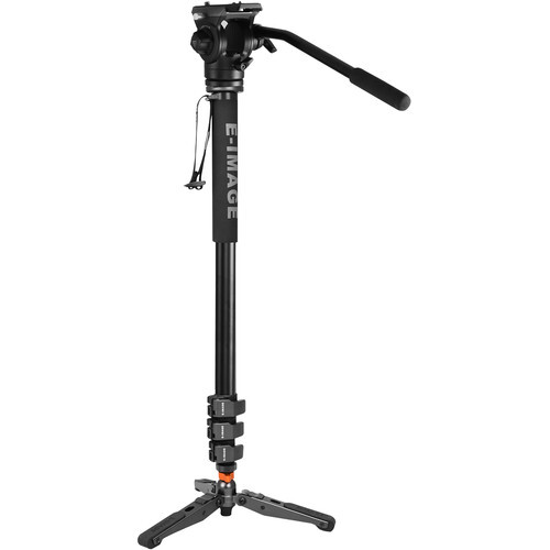 E-Image MFC700 Carbon Fiber Monopod + 610FH Fluid Head