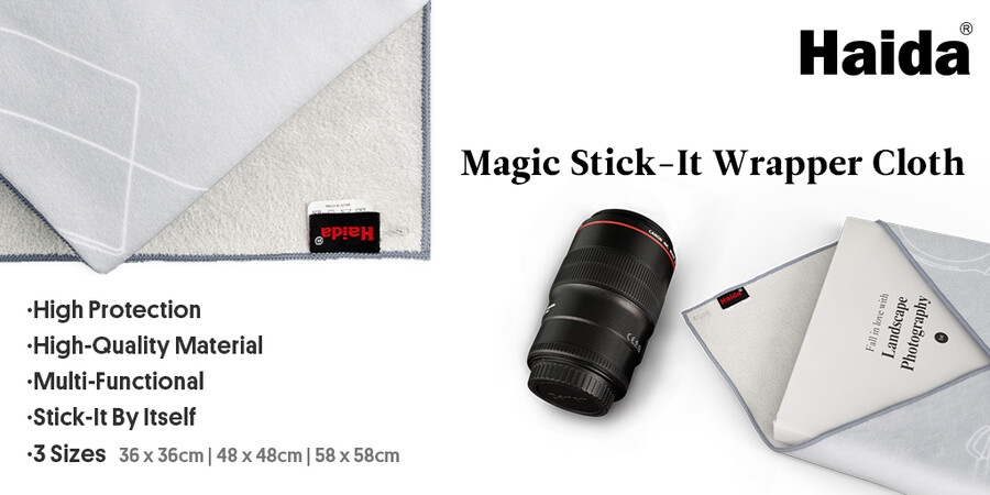 Haida 58x58cm Magic Stick-It Wrapper Cloth - HD4655