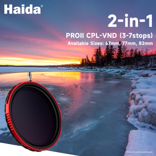 Haida 67mm Pro II CPL-VND 2in1 Filtre - HD4781