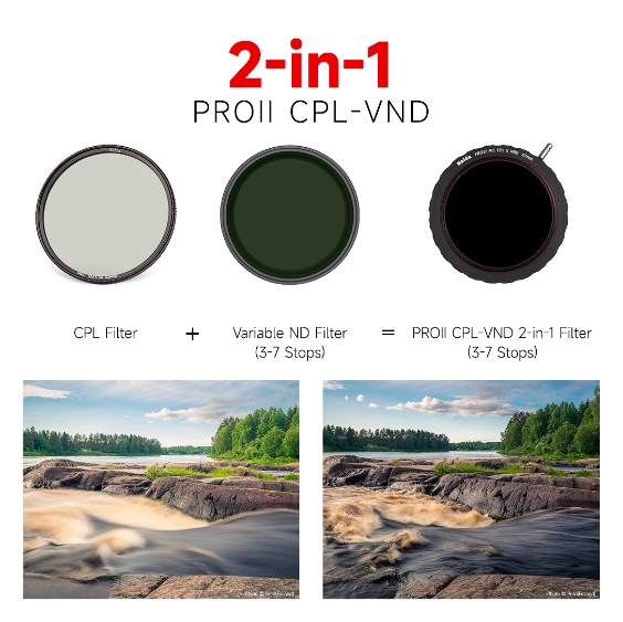 Haida 67mm Pro II CPL-VND 2in1 Filtre - HD4781