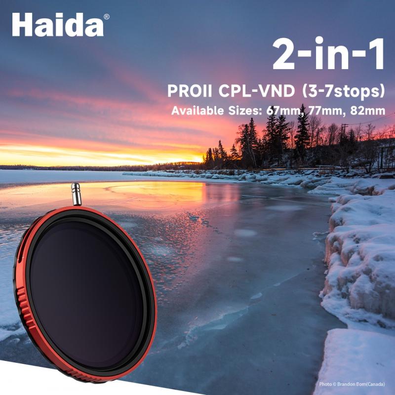 Haida 77mm Pro II CPL-VND 2in1 Filtre - HD4781