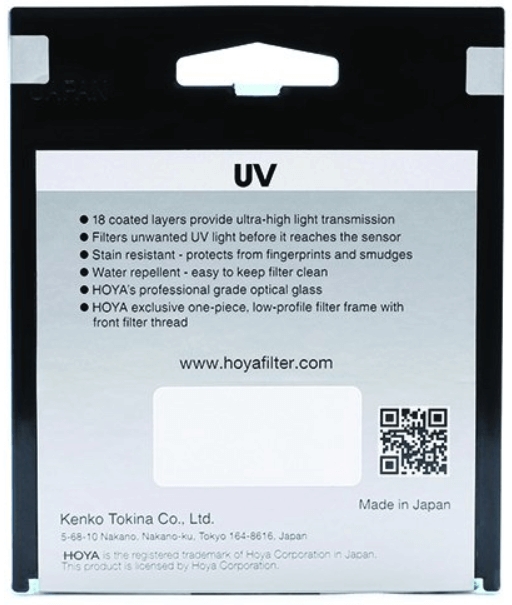 Hoya Fusion One UV 82mm Filtre