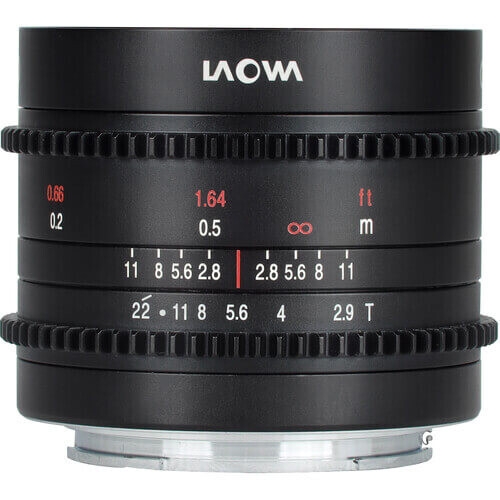 Laowa 9mm T2.9 Zero-D Cine Lens