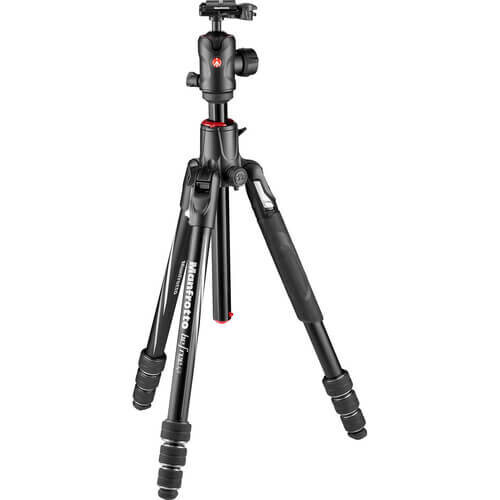 MANFROTTO MKBFRA4GTXP-BH BEFREE GT XPRO ALU Seyahat Tripodu & 496 Ball Head