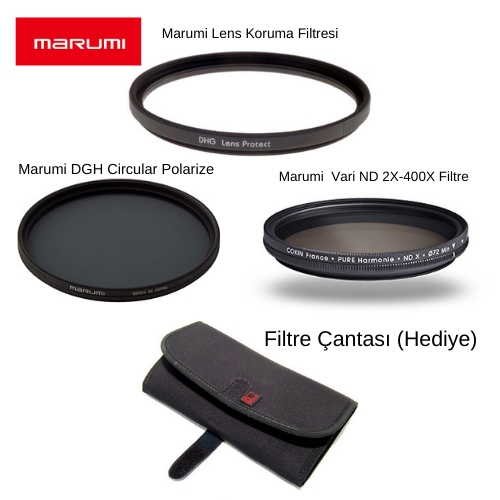 Marumi 82MM Filtre Seti(Çantalı)