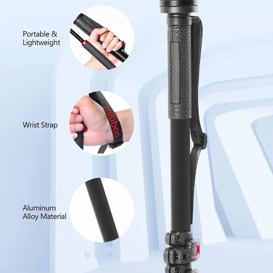 Miliboo MQA Alüminyum Monopod