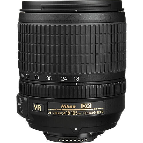 Nikon 18-105mm f/3.5-5.6G ED VR AF-S DX Lens