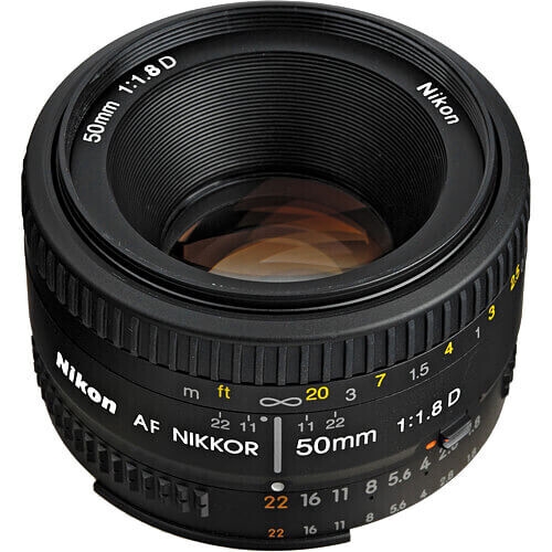 Nikon 50mm f/1.8D Lens