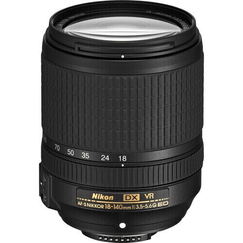 Nikon AF-S DX NIKKOR 18-140mm f/3.5-5.6G ED VR Lens