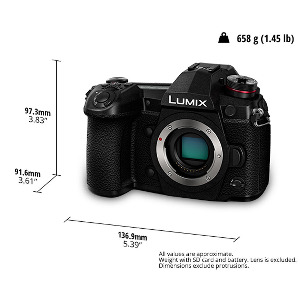 Panasonic DC-G9EG-K Body Aynasız Fotoğraf Makinesi