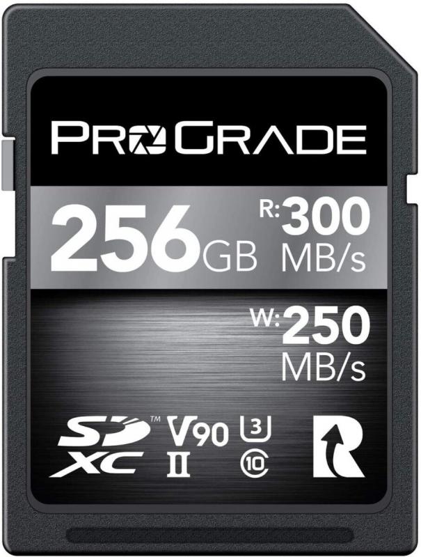 ProGrade 256GB 300MB/s SDXC UHS-II V90 Hafıza Kartı