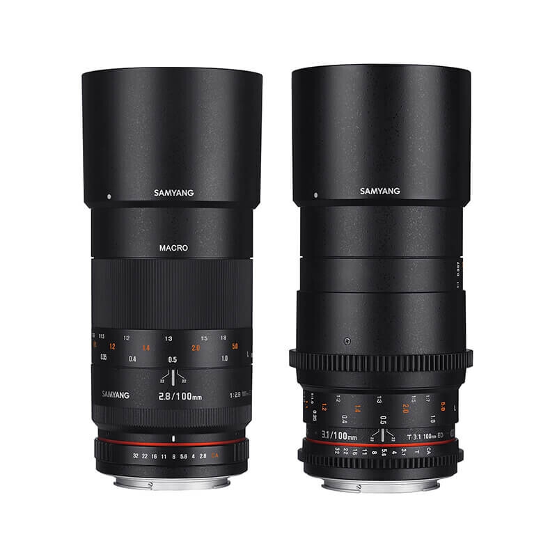 Samyang 100mm T3.1 ED UMC Cine Macro Lens