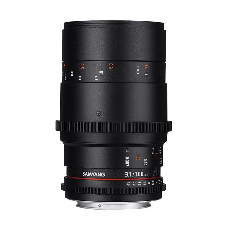 Samyang 100mm T3.1 ED UMC Cine Macro Lens