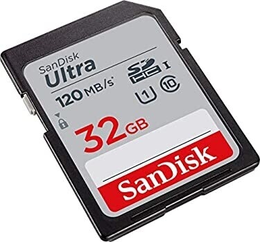 Sandisk 32GB 48mb/sn Ultra SDHC Hafıza Kartı