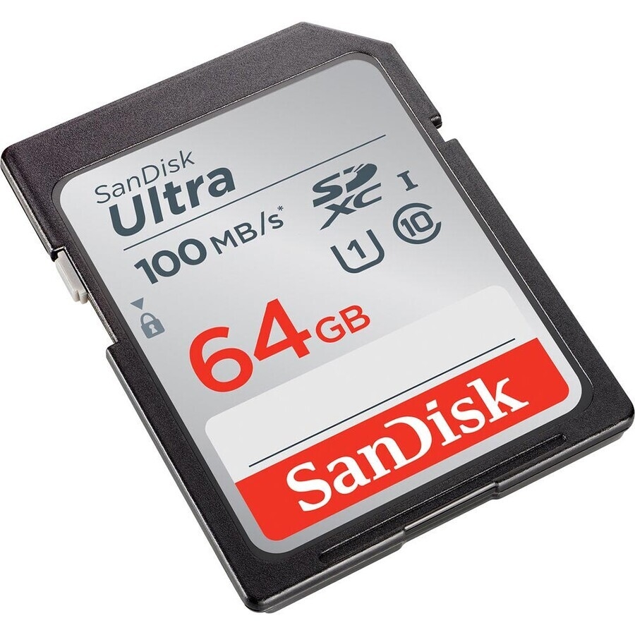 Sandisk 64GB 100mb/sn Ultra SDXC Hafıza Kartı