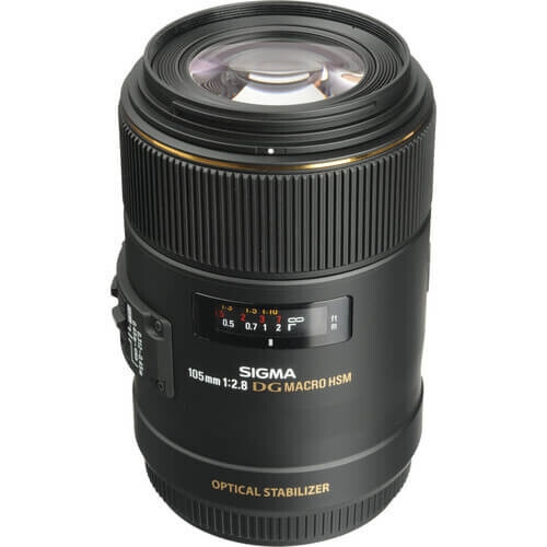 Sigma 105mm F2.8 EX DG Macro OS Lens