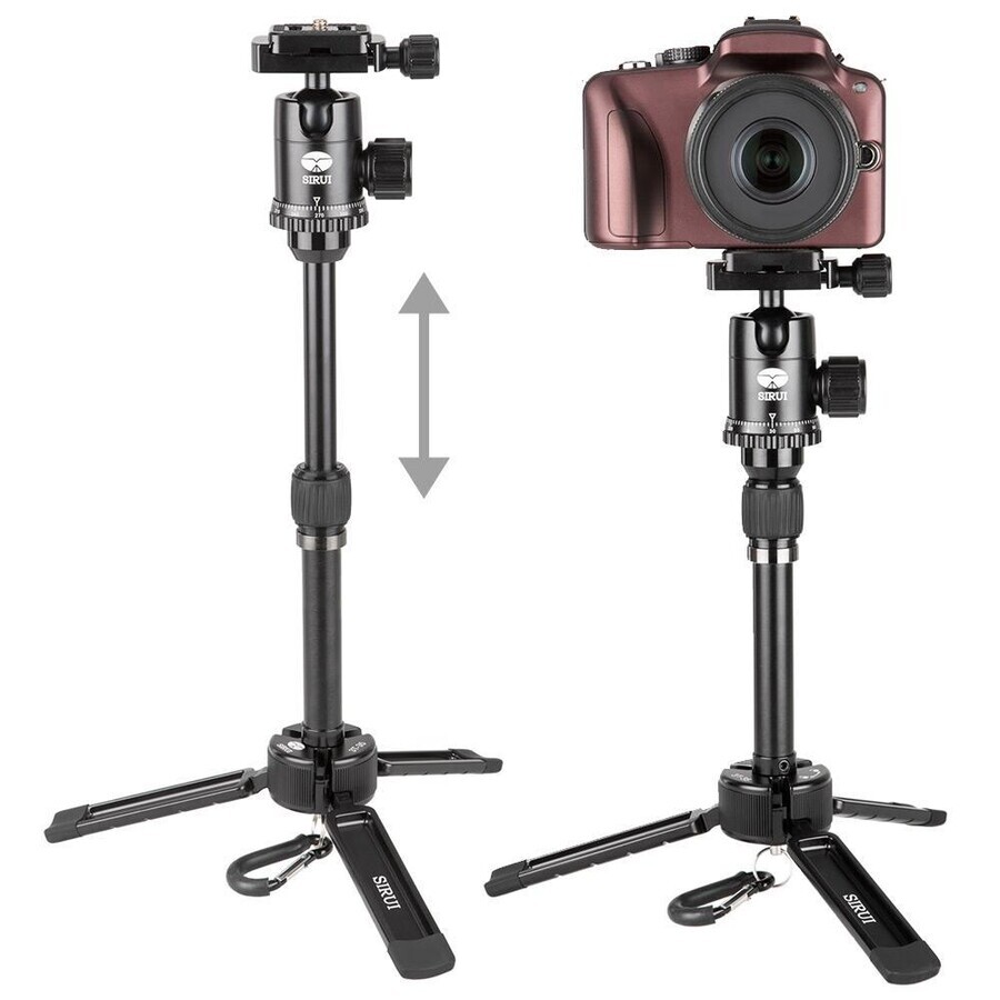 Sirui 3T-35K Masaüstü Mini Tripod (Siyah)