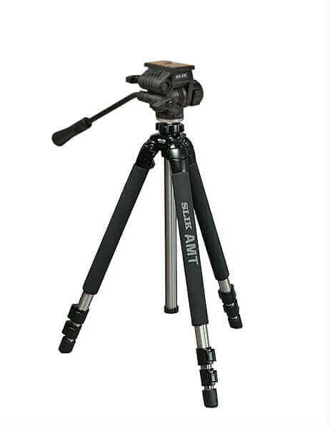 SLIK 700QF Video Tripod & 504QFII Kafa