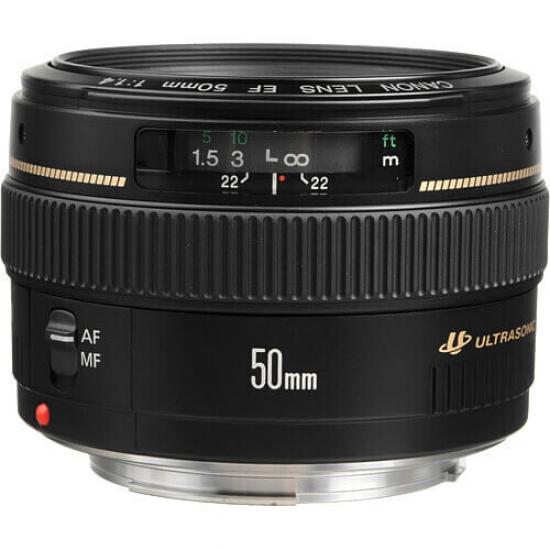 Canon 50mm f/1.4 USM Lens