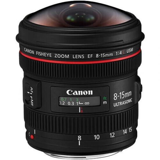 Canon EF 8-15mm f/4L USM Balıkgözü Lens