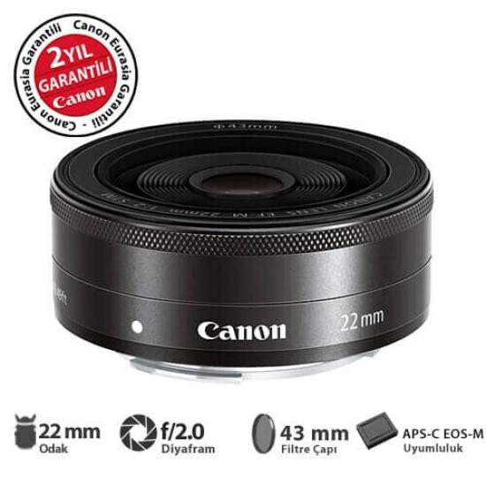 Canon EF-M 22mm f/2 STM Lens