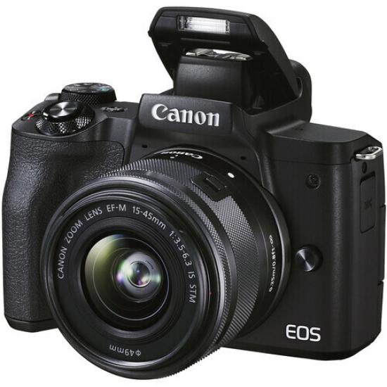 Canon EOS M50 Mark II EF-M 15-45mm IS STM Lens Kit Aynasız Fotoğraf Makinesi