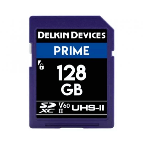 Delkin Devices 128GB Prime UHS-II SDXC (V60) Hafıza Kartı