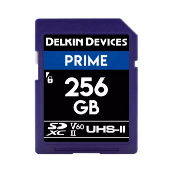 Delkin Devices 256GB Prime UHS-II SDXC (V60) Hafıza Kartı