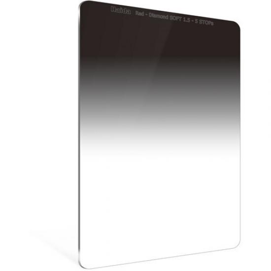 Haida 100x150mm Red Diamond Soft-Edge Graduated ND1.5 Filtre (5-Stop) - HD4279