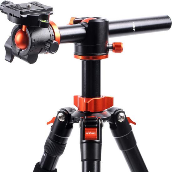 K&F Concept SA254T2 Hafif Kompakt Alüminyum Tripod (KF09.090)