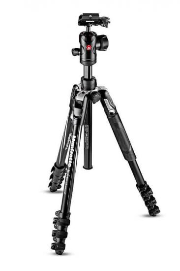 Manfrotto Befree MKBFRLA4BK-BH Advanced Aluminum Ballhead Tripod Kit