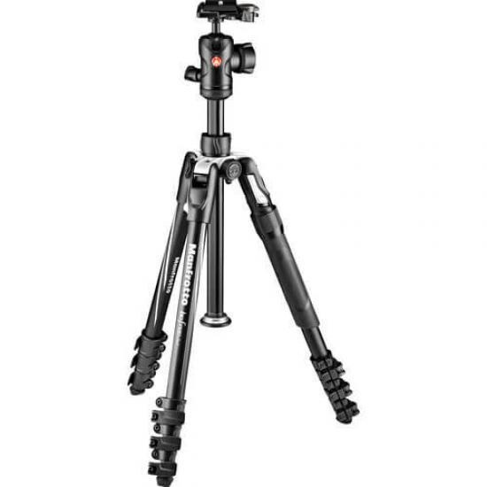 Manfrotto MKBFRLA4B-BHM Befree 2N1 Al Kit Tripod